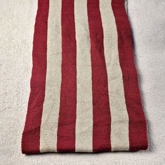 American Flag USA Infinity Knit Scarf 50x11 Acrylic Unisex Reversible Unbranded - Picture 4 of 8
